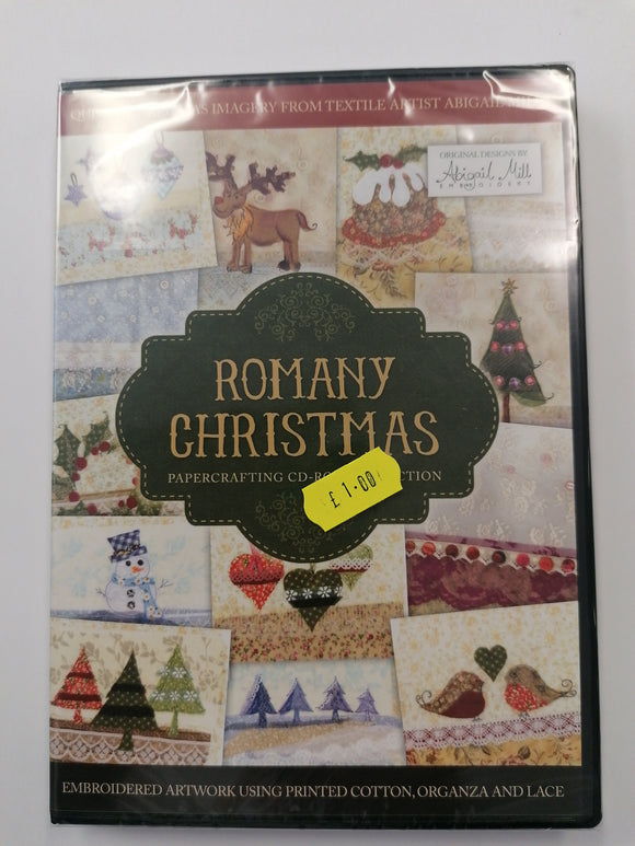Crafters Companion Romany Christmas cd-rom