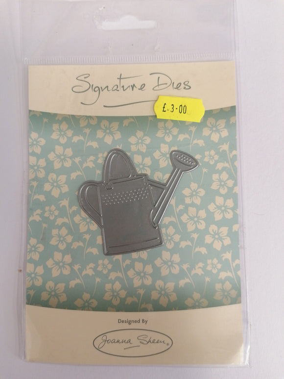 Joanna sheen signature die Watering can