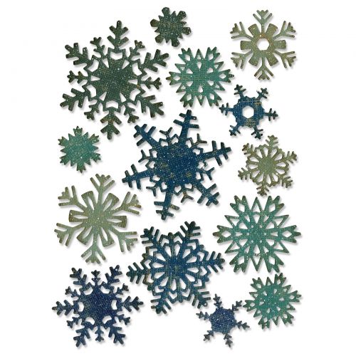 Sizzix Thinlits Die Set - Paper Snowflakes,Tim Holtz