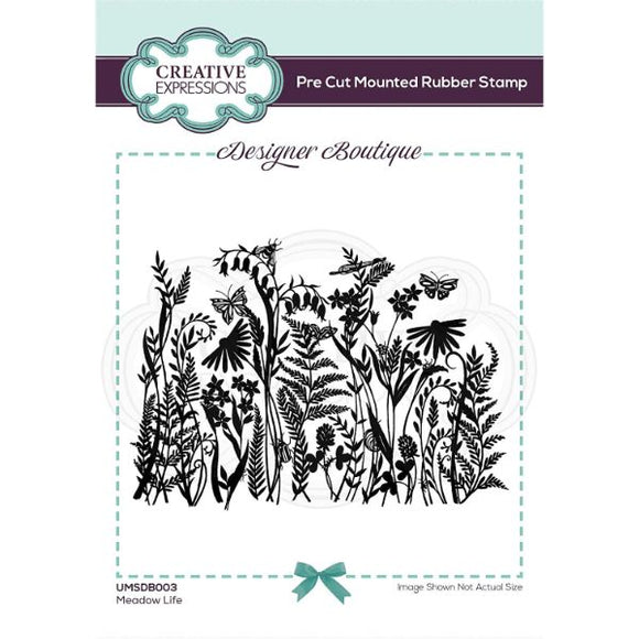Creative expressions stamp MEADOW LIFE