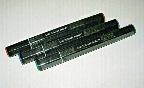Spectrum Noir Alcohol Markers (3pack) DR5 Red JG3 Green TB8 Blue Artist Pens (CLEARANCE )