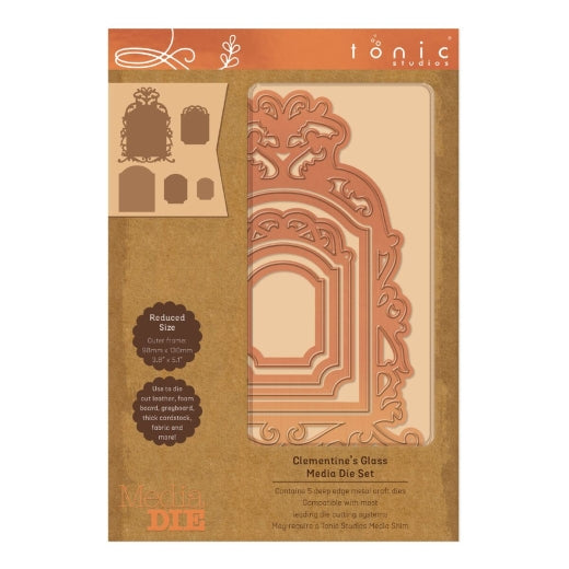 Tonic Studios - Media Die Sets - Clementines Glass