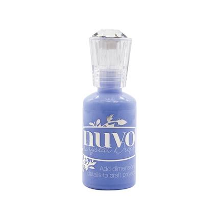 Nuvo - crystal drops - gloss berry blue - 1807n