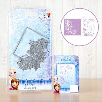 Disney  Frozen Melded Olaf Scene Cutting Die & Stamp Set DL009