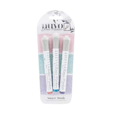 Tonic studio Nuvo - Glitter Markers - Sugar Rush - 168n