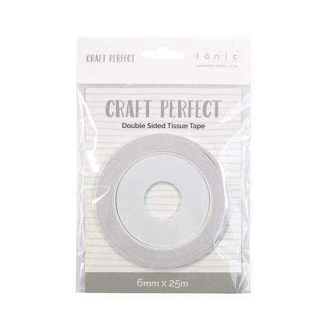 Tonic studio Craft Perfect - Adhesives - Double Sided Tissue Tape - 6mm x 25m