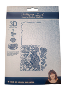 Tattered Lace 3D Decoupage Die A hint of  honey blossom