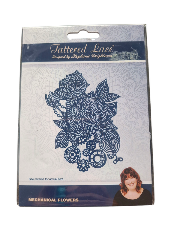 Tattered Lace Die Mechanical Flowers