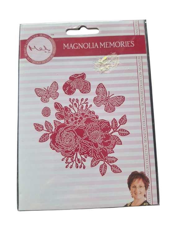 Mel signature collection Magnolia Memories die