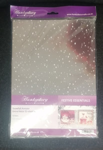 Hunkydory Snowfall Acetate 32 sheets