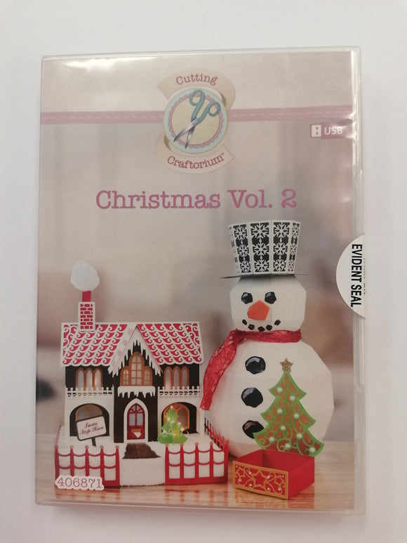 Cutting craftorium Christmas volume 2 USB