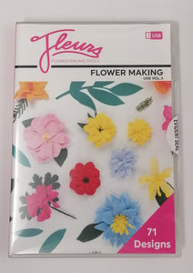Fleurs flower making usb vol 3