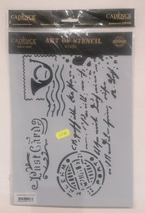 Cadence Art of stencil 21 x 30