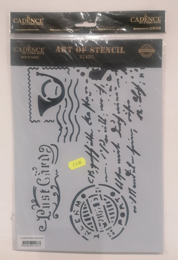Cadence Art of stencil 21 x 30
