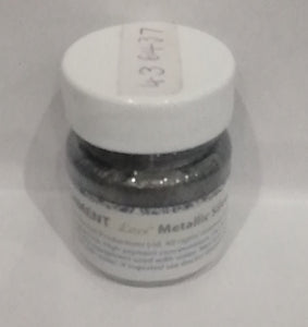 Parchment Lace metallic silver ink