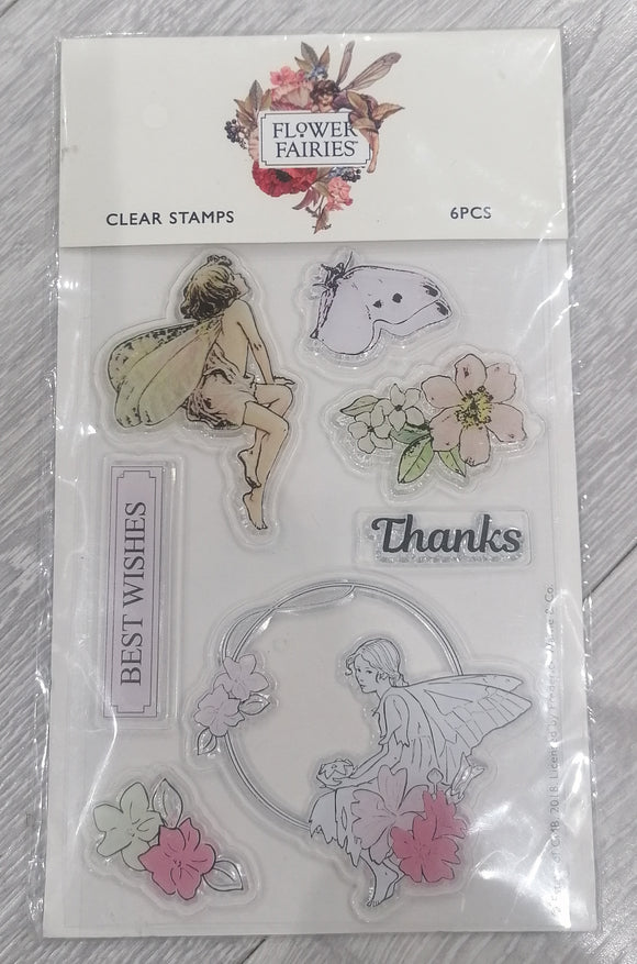 Flower Fairies clear stamps