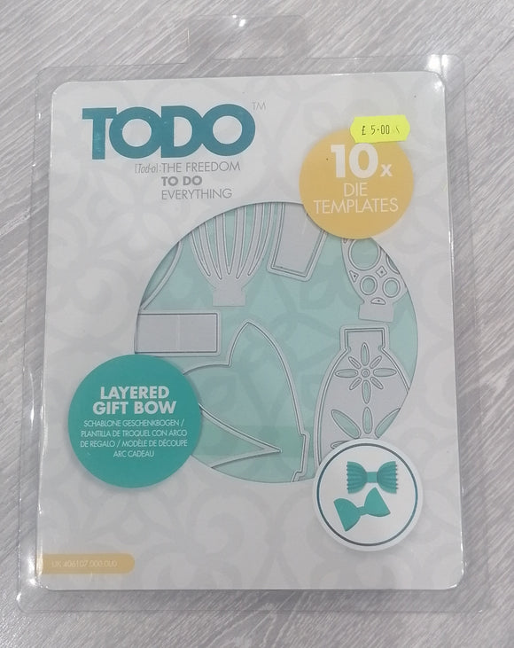 Todo Die Layered gift bow