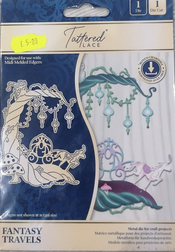 Tattered lace die Fantasy travels