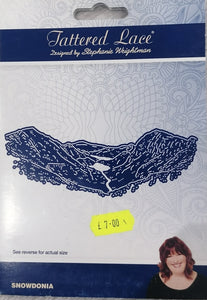Tattered lace die Snowdonia