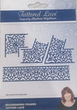 Tattered lace die Neverending frames tatting lace