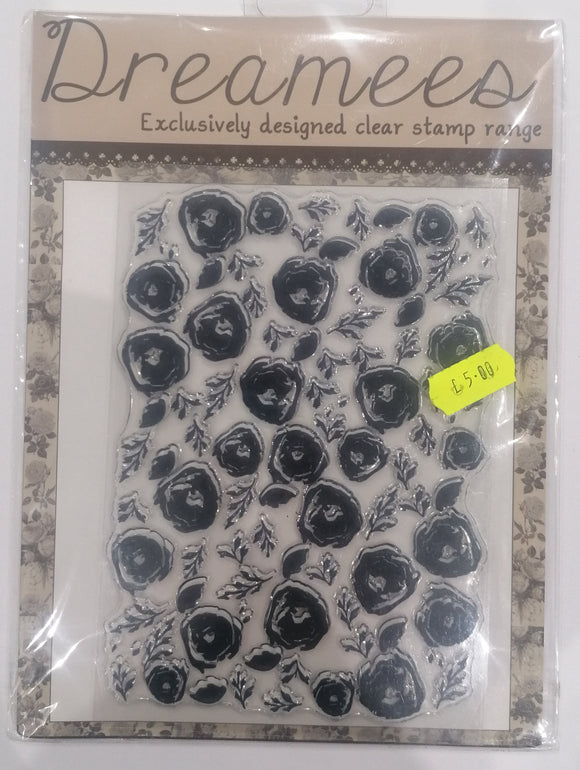 Dreamees A5 stamp floral