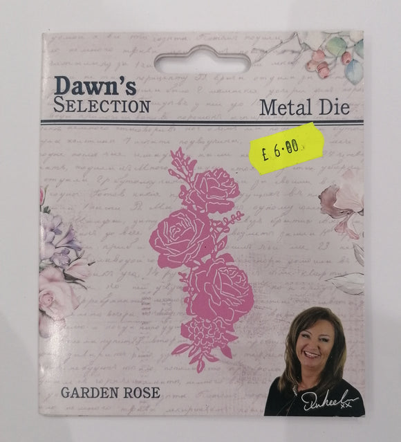 Dawn's selection die set Garden rose