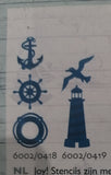 Joy crafts die set Seashore