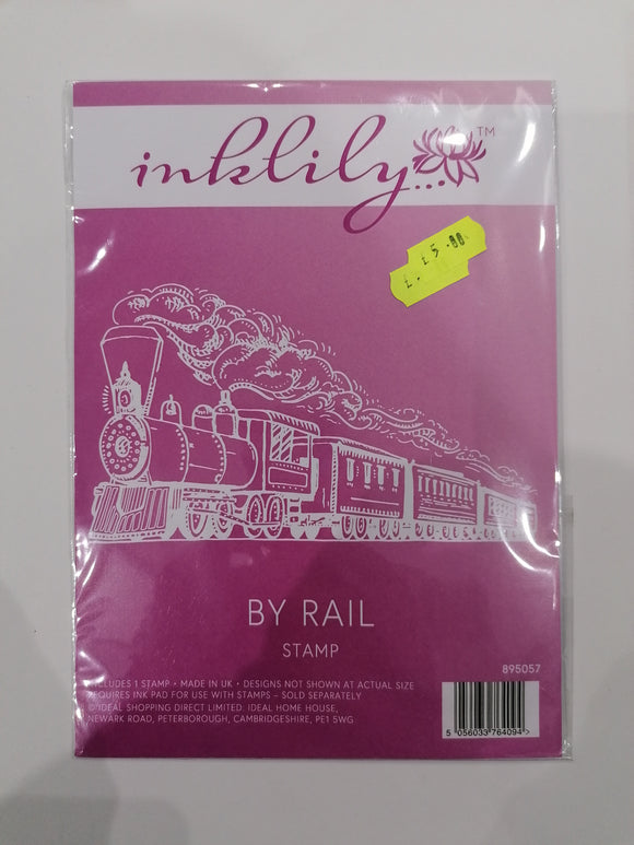 Inklily A5 stamp set BY RAIL