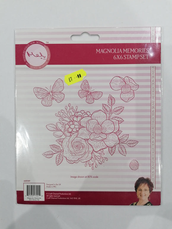 Mel signature collection stamp set Magnolia Memories