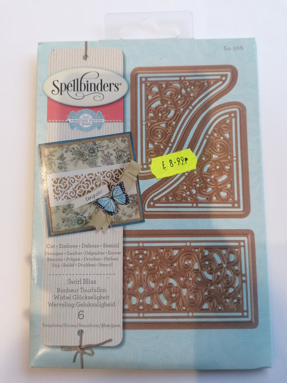 Spellbinders die Swirl bliss