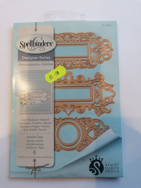 Spellbinders Designer Series die Renaissance Jubilee