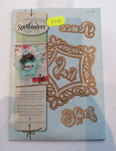 Spellbinders die Holiday Decorative curved star