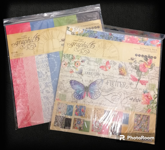Graphic 45 Flutter set 12x12
