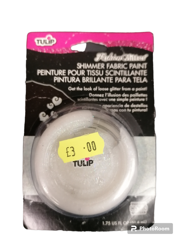 Tulip shimmer fabric paint