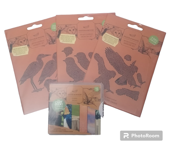 Paper & Wood A Wild flight collection