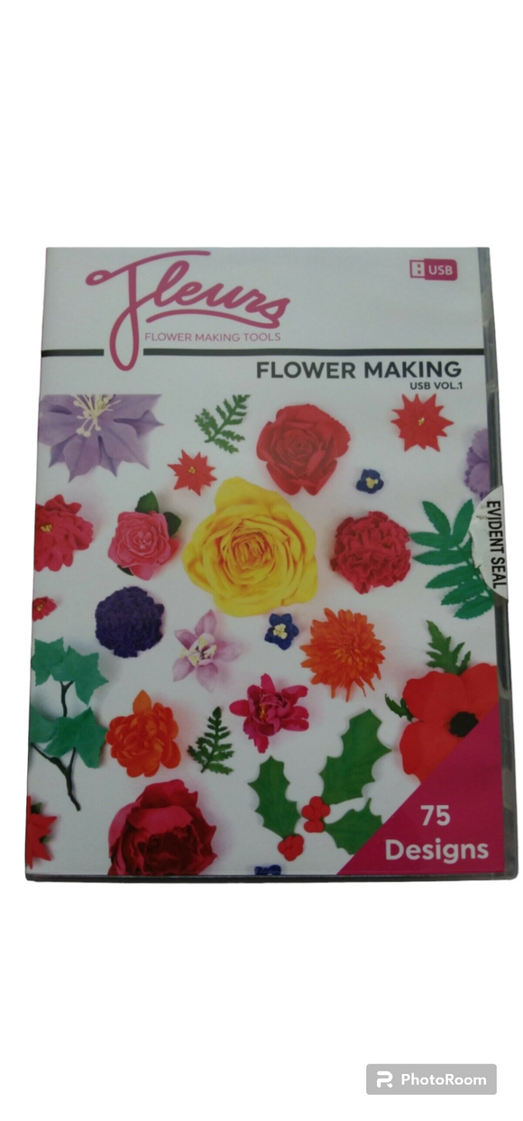 Fleurs flower making usb vol 1