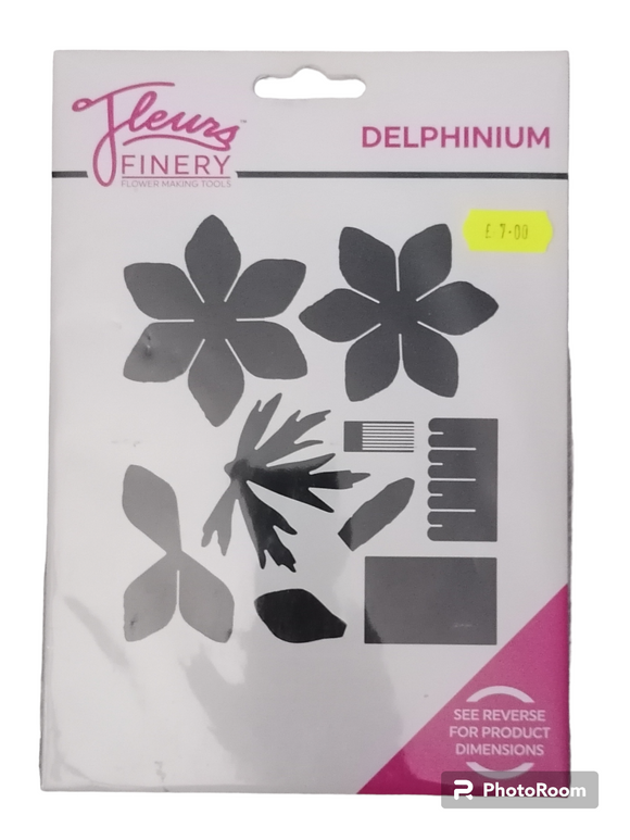Fleurs finery die set Delphinium