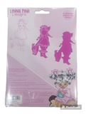 Linnie pink designs die & stamp set Little Olivia