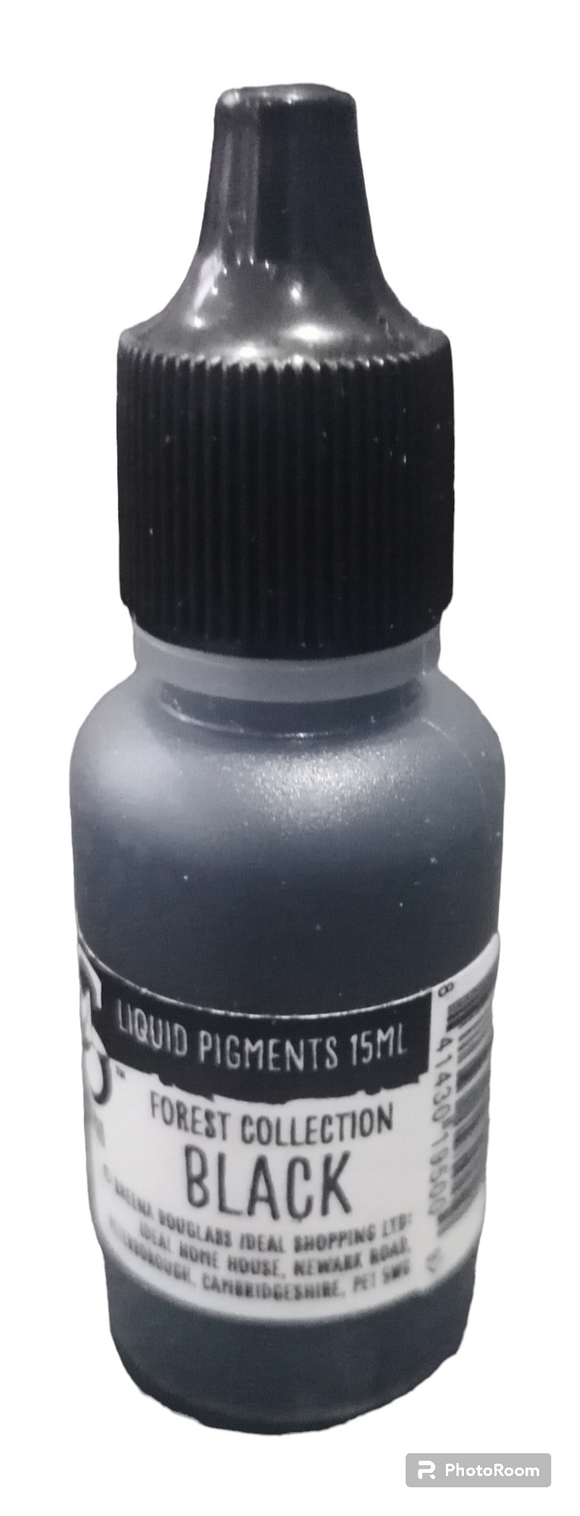 Sheena Douglas liquid pigment Forest collection Black
