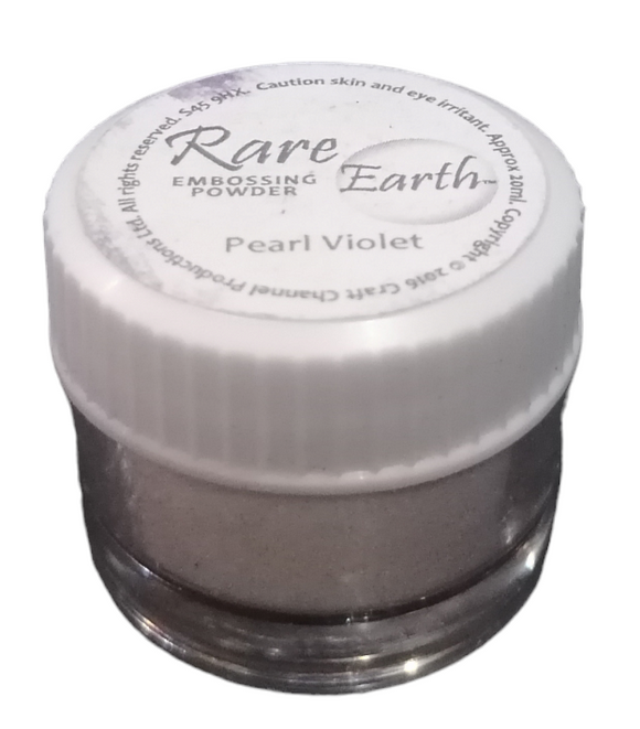 Rare Earth embossing powder Pearl violet
