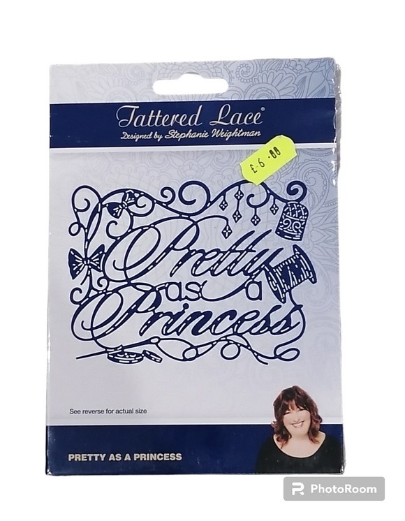 Tattered Lace die Pretty as a princess
