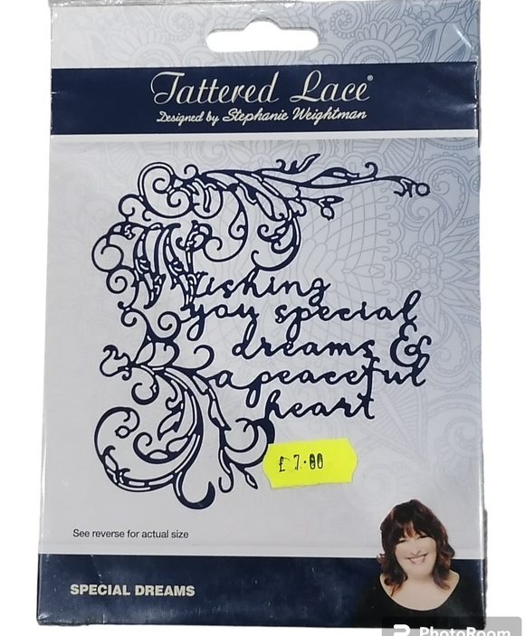Tattered Lace die Special dreams