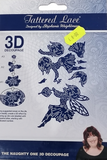 Tattered Lace die The naughty one 3d decoupage