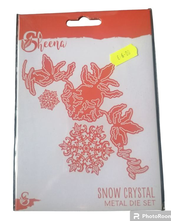 Sheena die set Snow crystal