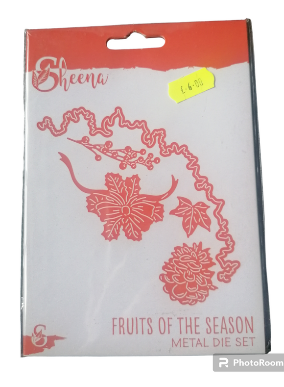 Sheena die set Fruits of the season