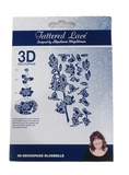 Tattered Lace die 3D decoupage bluebells