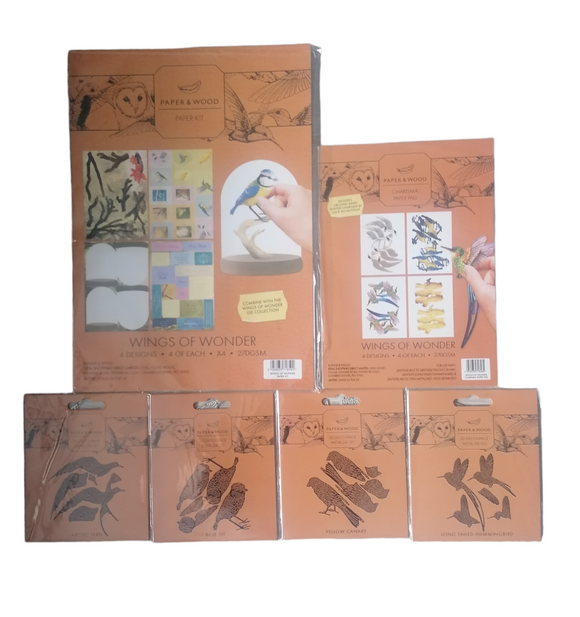 Paper & Wood Wings of wonder kit