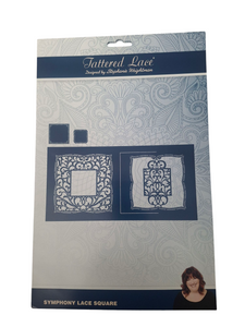 Tattered Lace Die symphony lace square