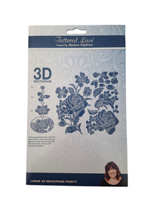 Tattered Lace die large 3D Decoupage purity