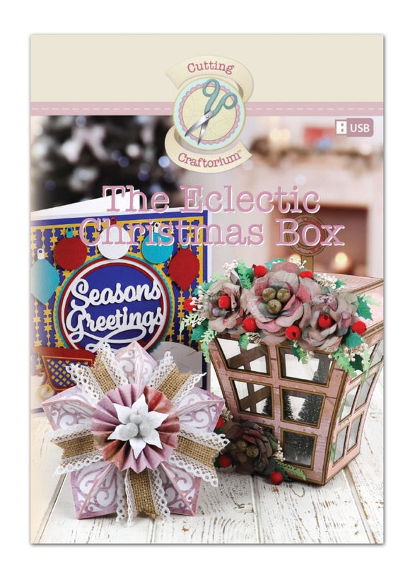 Cutting craftorium The Eclectic Christmas box USB